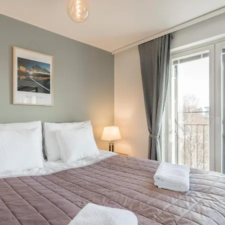 Apartmán Riverside Lux With 2 Bedrooms, Car Park Garage And Sauna Turku