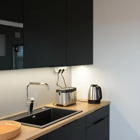 Riverside Lux With 2 Bedrooms, Car Park Garage And Sauna Turku