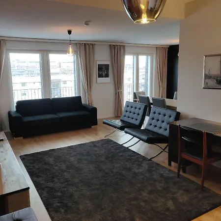 Riverside Lux With 2 Bedrooms, Car Park Garage And Sauna Turku