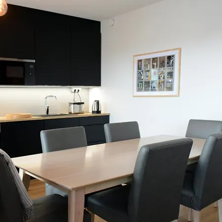 Apartmán Riverside Lux With 2 Bedrooms, Car Park Garage And Sauna Turku