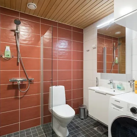 Apartmán Riverside Lux With 2 Bedrooms, Car Park Garage And Sauna Turku