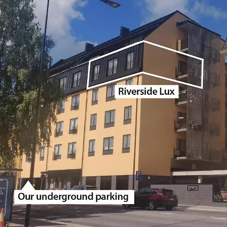 Riverside Lux With 2 Bedrooms, Car Park Garage And Sauna * Turku
